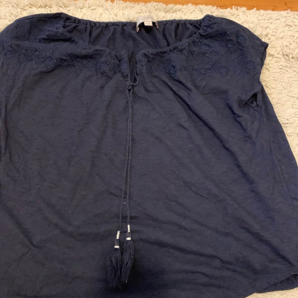 Black Loft Blouse